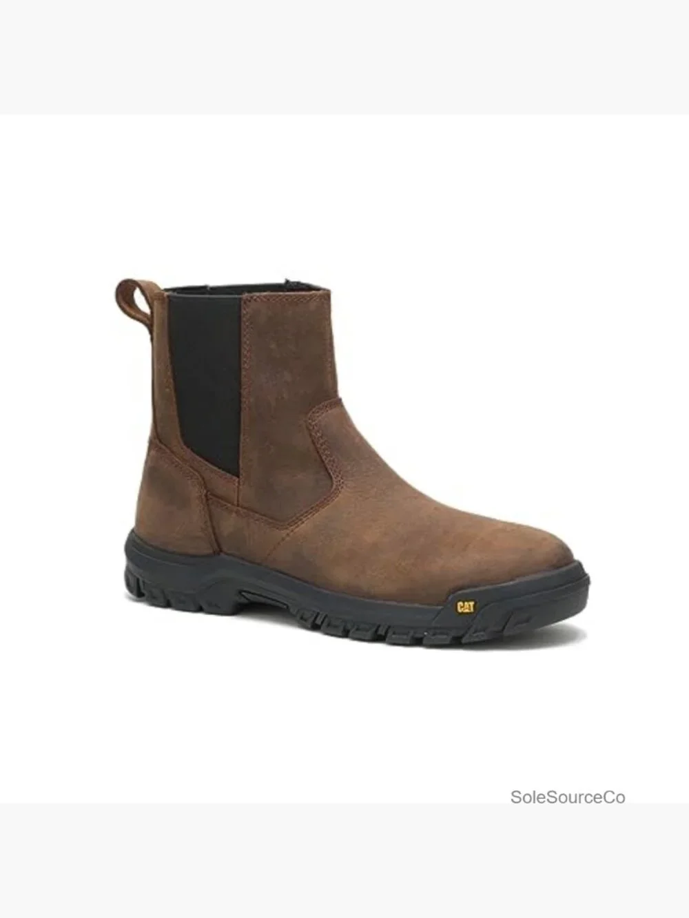 Men's Steel Toe Work Boots Slip Resistant Electrical Hazard Nubuck Leather